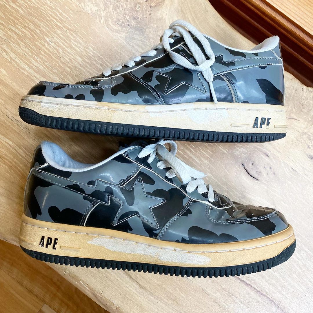 Bape shoes camo best sale