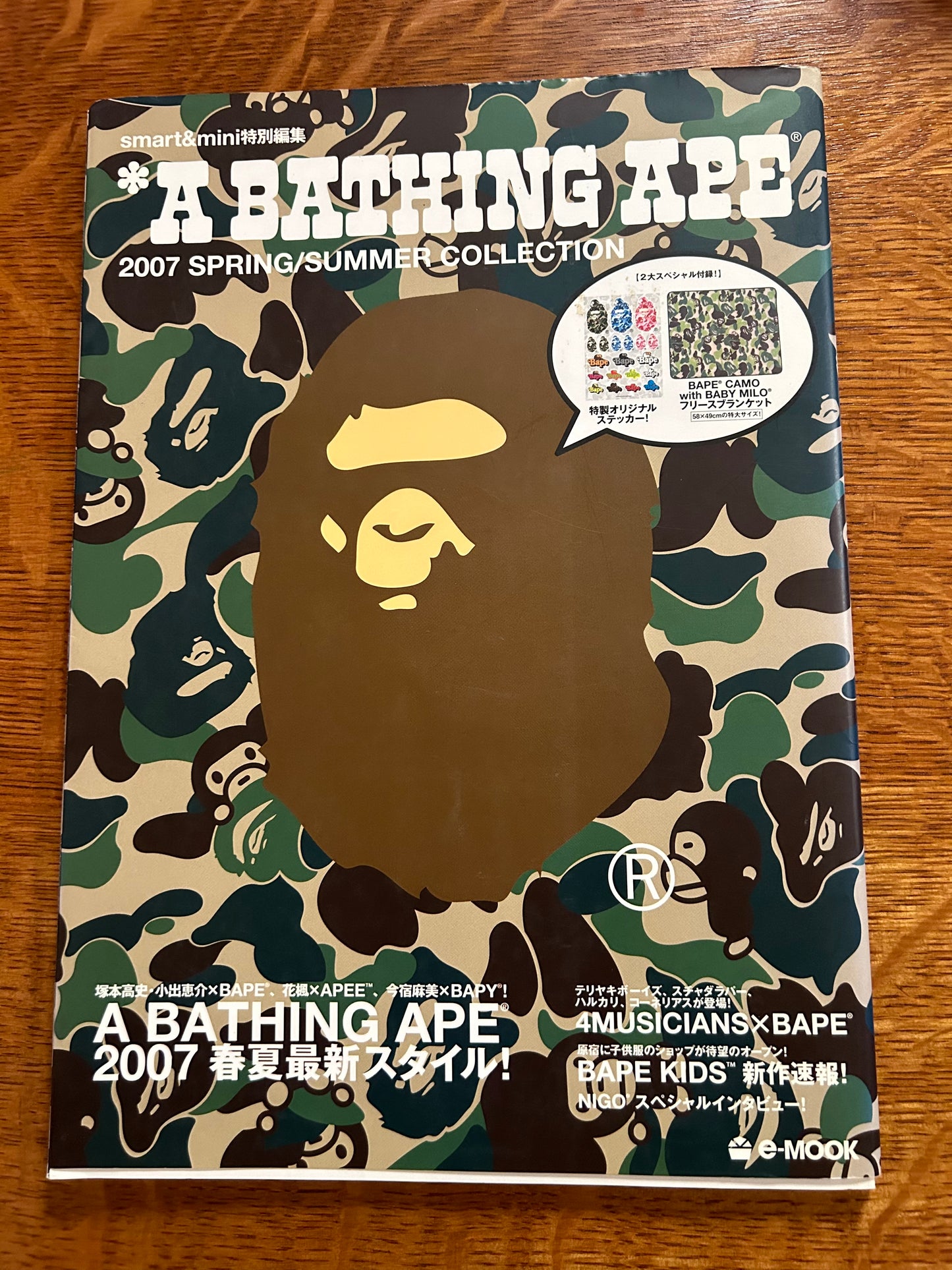 A Bathing Ape 2007 Spring/Summer Collection e-MOOK Catalog Magazine