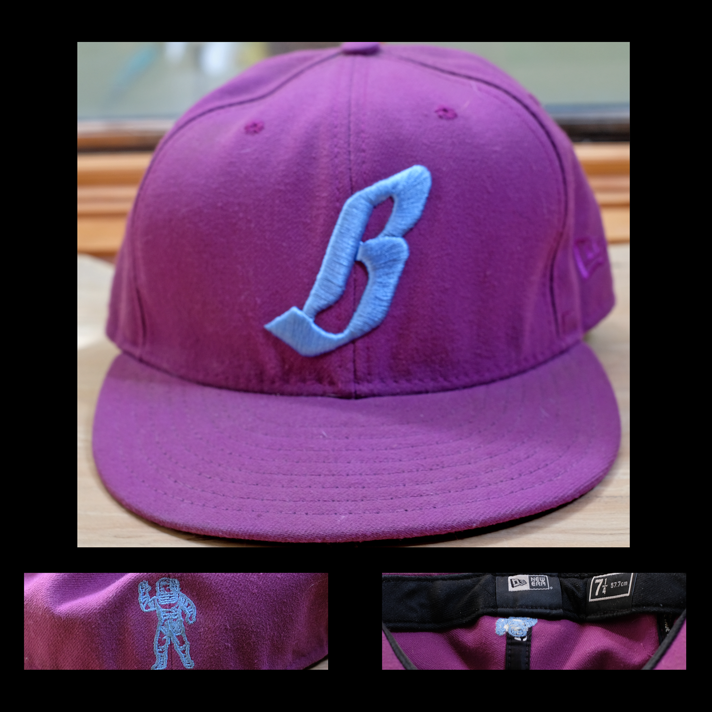 Billionaire Boys Club Purple 59Fifty Trucker Hat