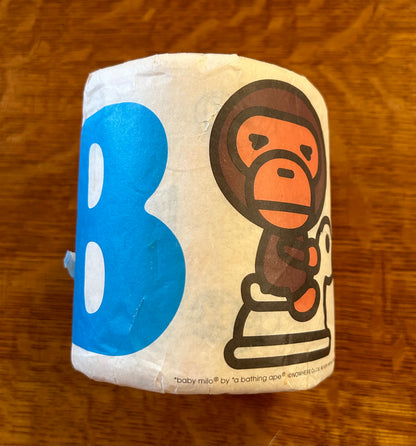 BAPE Baby Milo Toilet Paper Single Roll