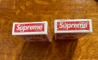 Supreme MINI Bicycle Card Decks, Set of 2