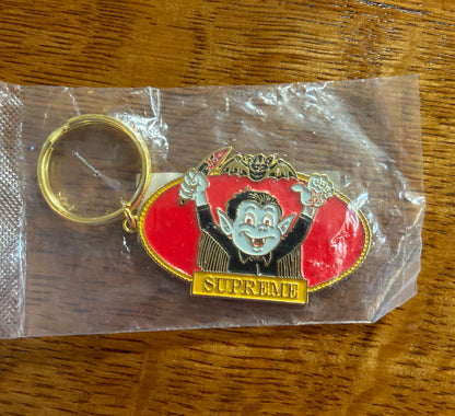 Supreme Vampire Boy Keychain Red