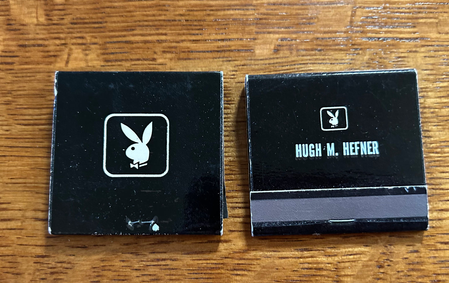 Playboy Hugh M. Hefner Playboy Bunny Logo Matchbooks