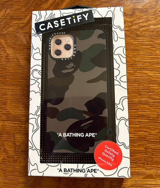 BAPE Casetify 1st Camo iPhone 11 Pro Case