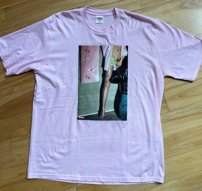 Supreme Model Tee TShirt Pink. Size XL