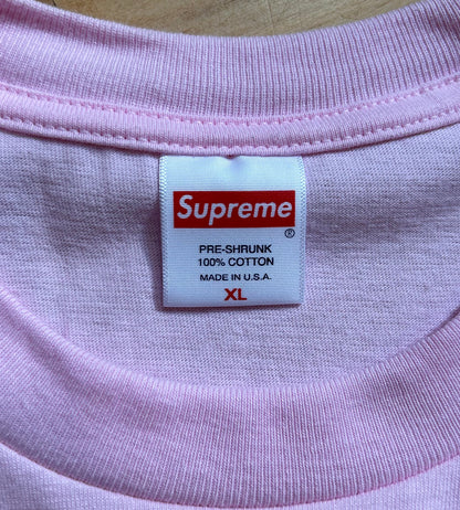 Supreme Model Tee TShirt Pink. Size XL