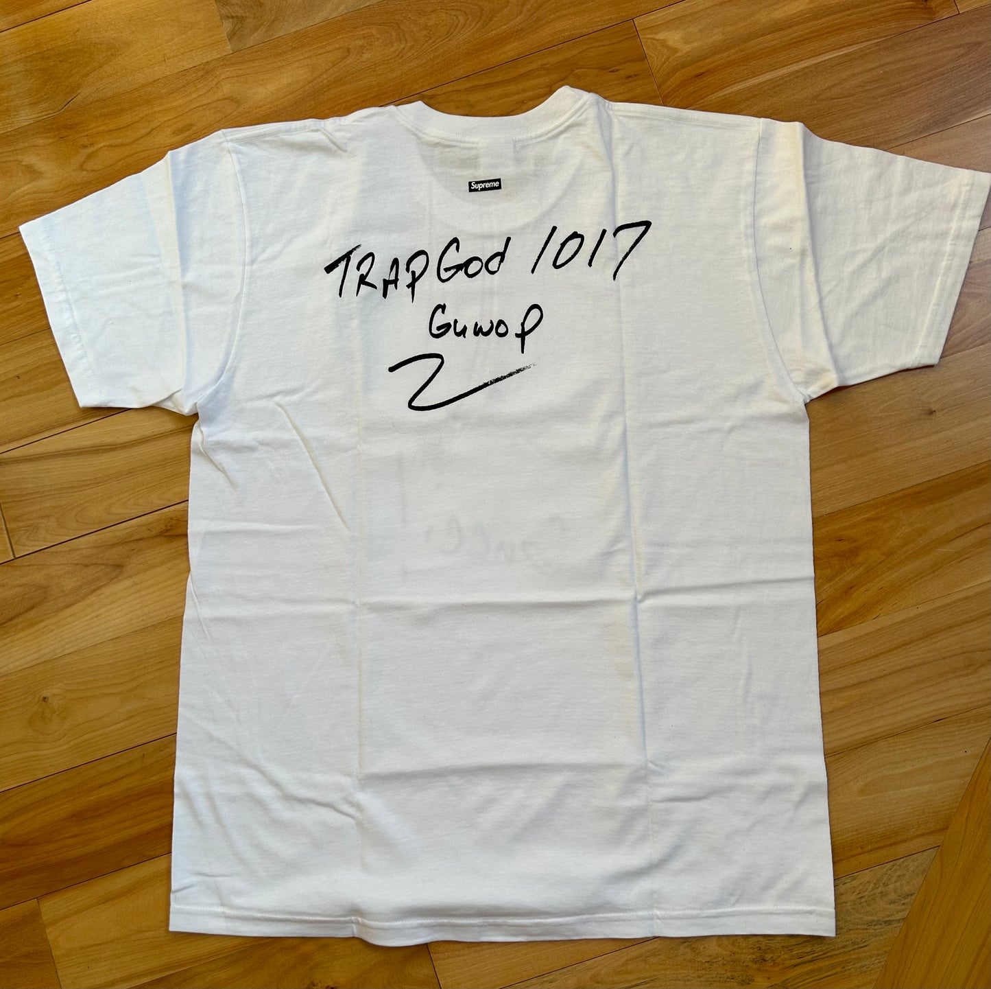 Supreme Gucci Mane Tee White Men's Size XL