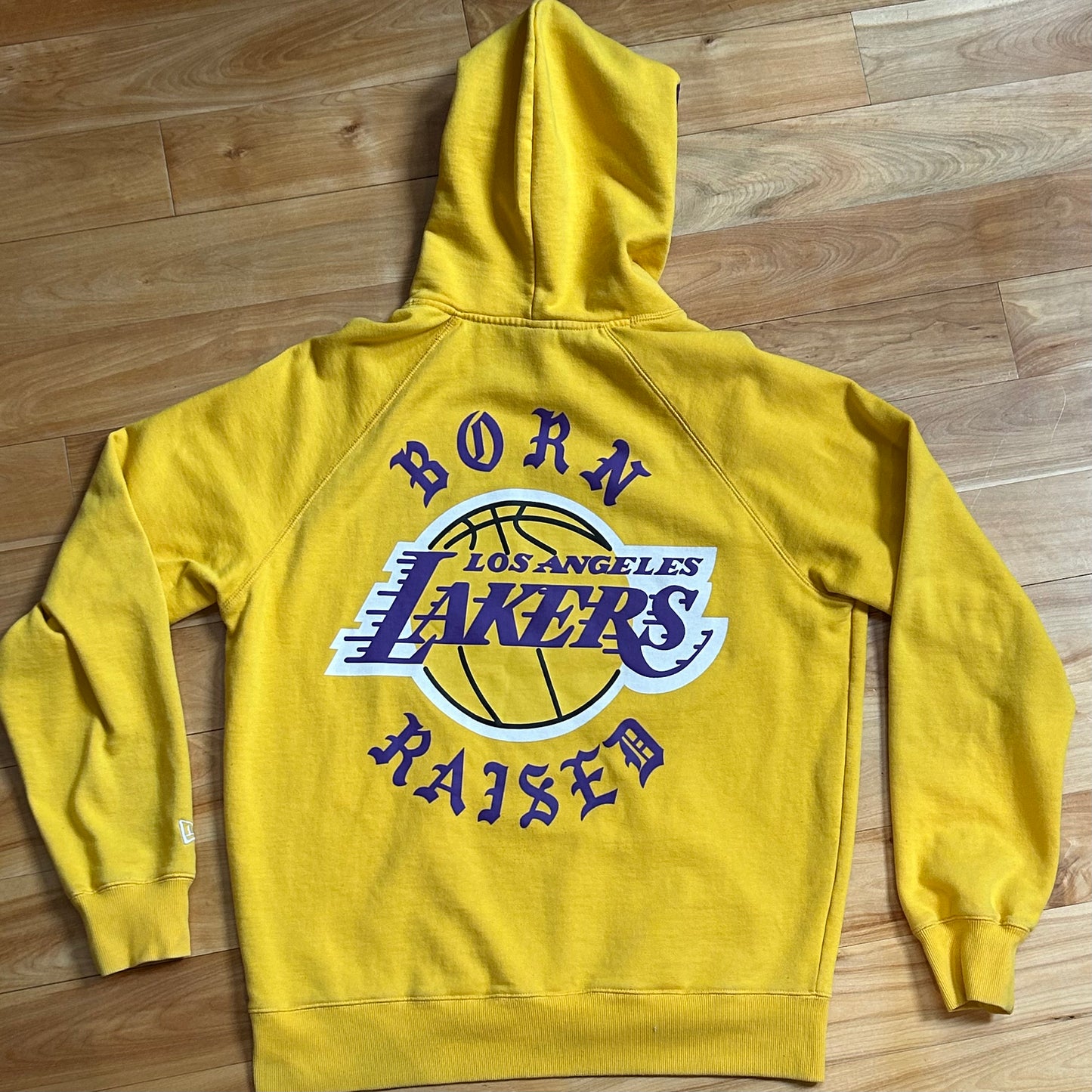 Born X Raised x Los Angeles Lakers Collab Hoodie