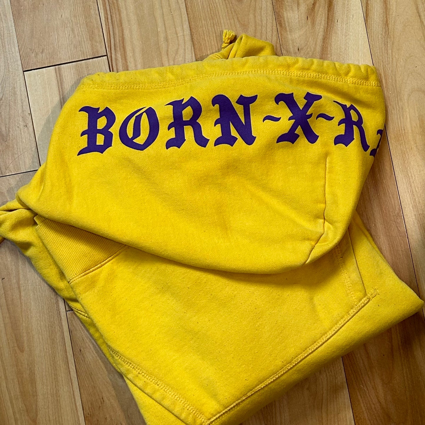 Born X Raised x Los Angeles Lakers Collab Hoodie