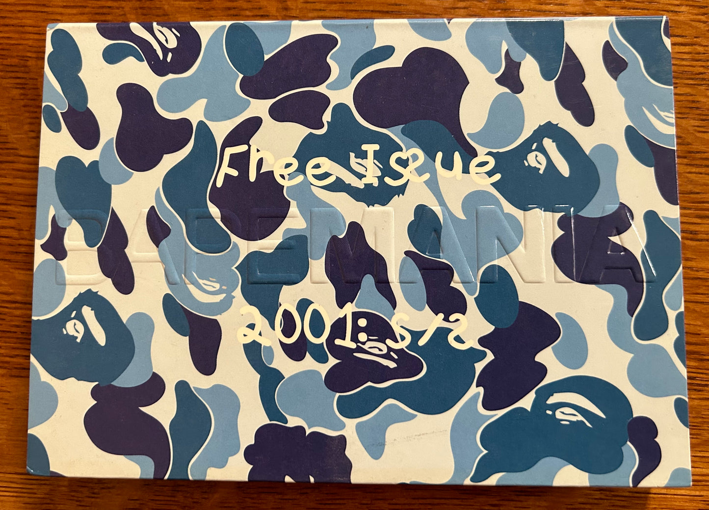 BAPE Free Issue Bape Mania Product Card Set from Spring/Summer 2001 Collection