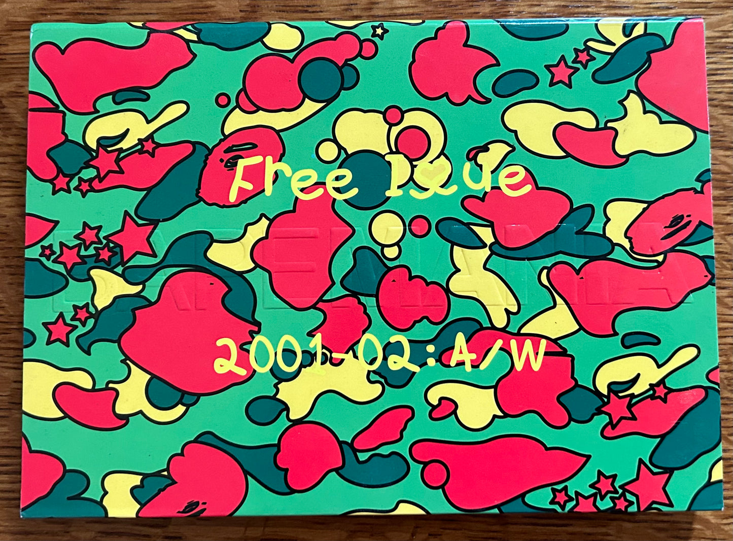 BAPE Free Issue Bape Mania Product Card Set from Autumn/Winter 2001-02 Collection