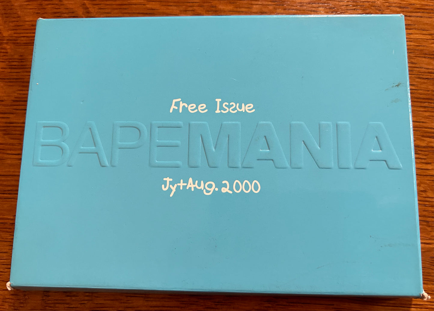 BAPE Free Issue Bape Mania Product Card Set from July+Aug 2000 Collection