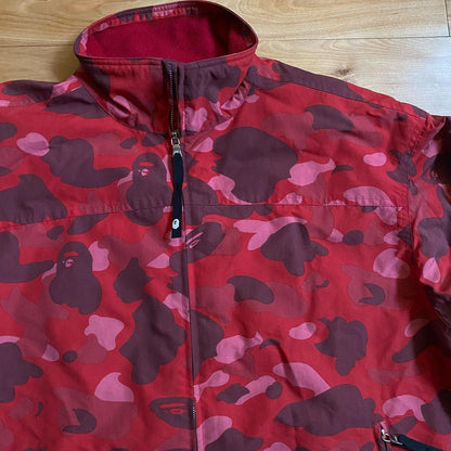 BAPE OG Red Camo Fleece Lined Jacket