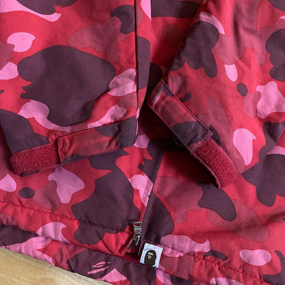 BAPE OG Red Camo Fleece Lined Jacket