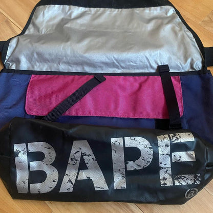 BAPE Pink 3M Messenger Bag