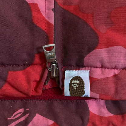 BAPE OG Red Camo Fleece Lined Jacket