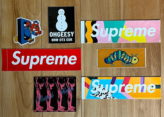 Supreme Sticker Set - Lot 6