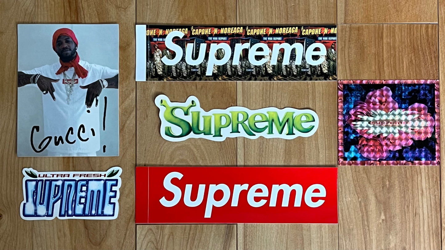 Supreme Sticker Set - Lot 8