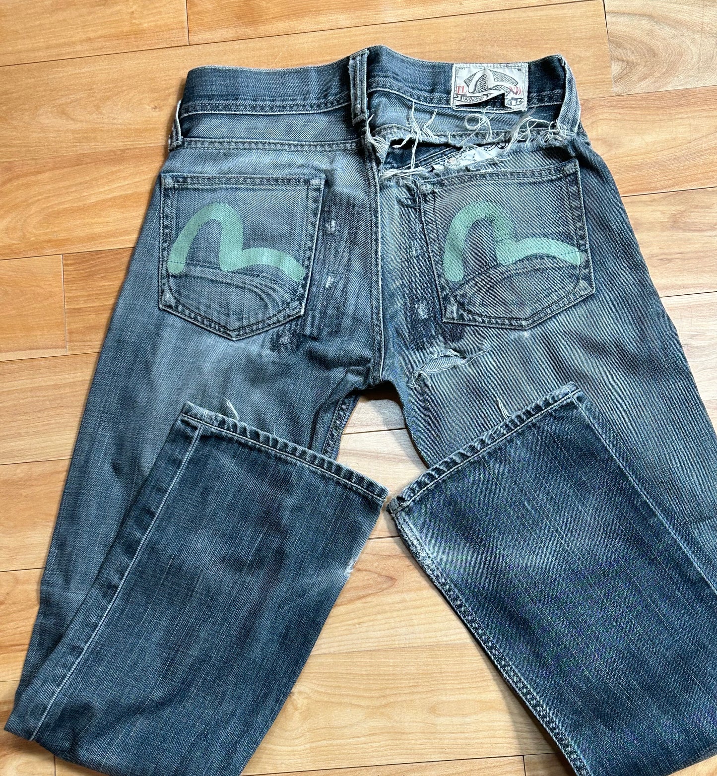 Evisu puma jeans on sale