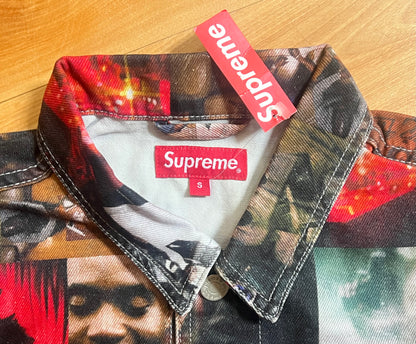 Supreme Nas and DMX Collage Denim Jacket