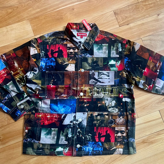 Supreme Nas and DMX Collage Denim Jacket