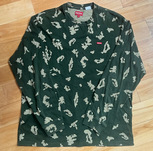 Supreme Small Box Camp Long-Sleeved Tshirt